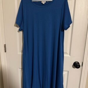 Blue Casual Dress